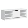 TV Cabinet White 102 x 35.5 x 36.5 cm Particleboard