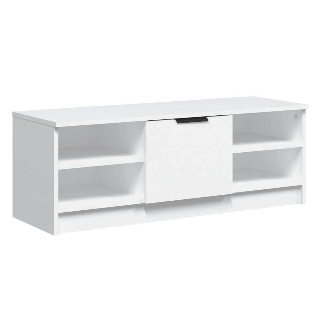 TV Cabinet White 102 x 35.5 x 36.5 cm Particleboard