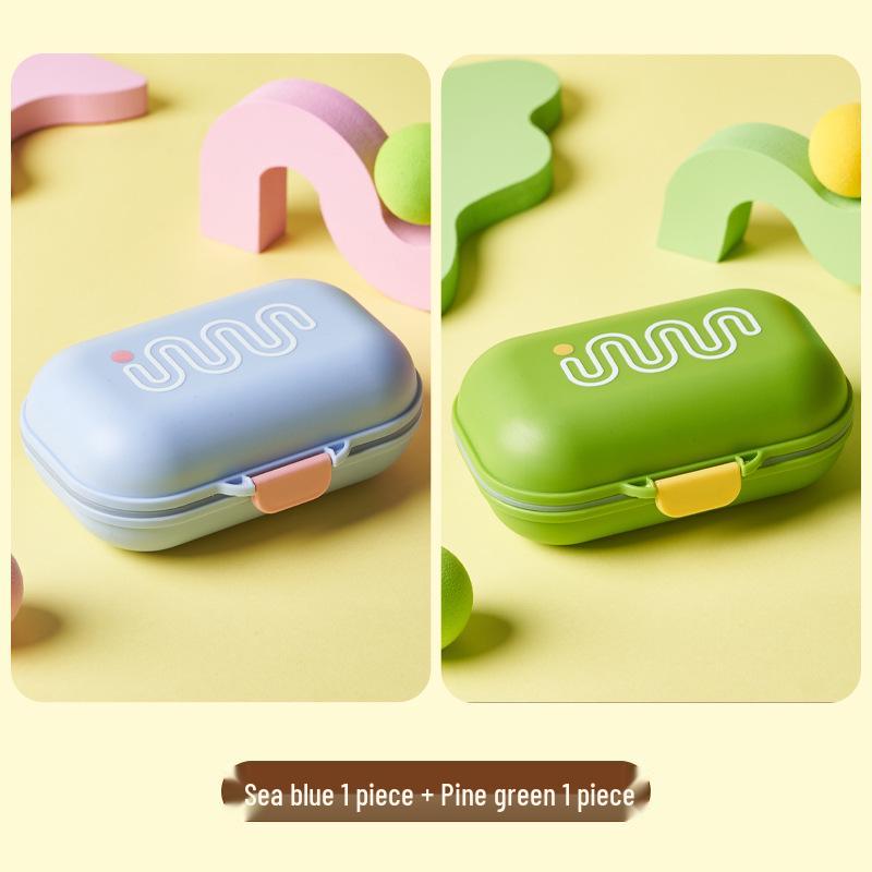 

Portable Cute Minimalist Soap Dish for Travel & Dorms - 2025 New
