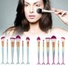Mermaid Makeup Brush Set Foundation Eyeshadow Brushes Cosmetic Durable Tool