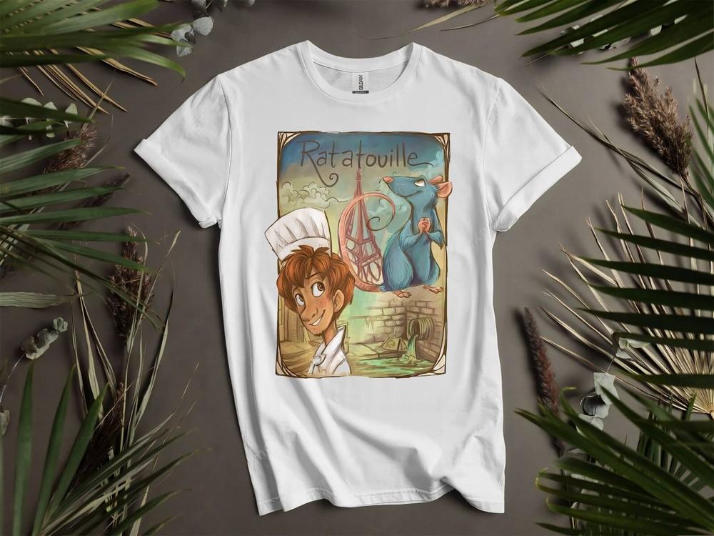 

Ratatouille Remy Little Chef T-shirt T shirt Men Women Unisex Tshirt K610 S