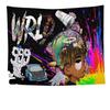 2026 Hot Sale Rapper Tapestry Juice Wrld Singer Tapestry Rapper Poster Wall Hanging Art Decoration Living Room Bedroom Dorm