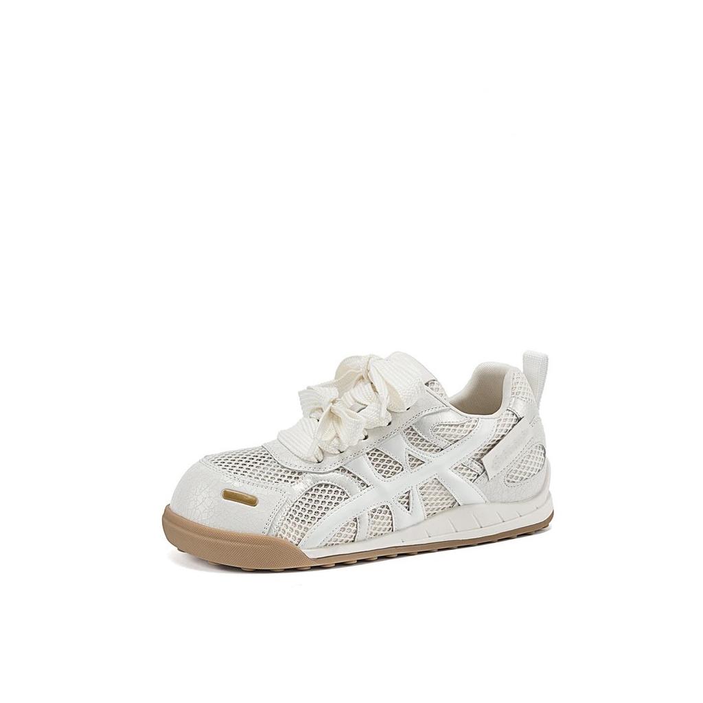 Schuhe Mesh Sneaker 2025 Neue Sommer Atmungsaktive Mesh Schuhe Plateau Lässige Forrest Trainingsschuhe
