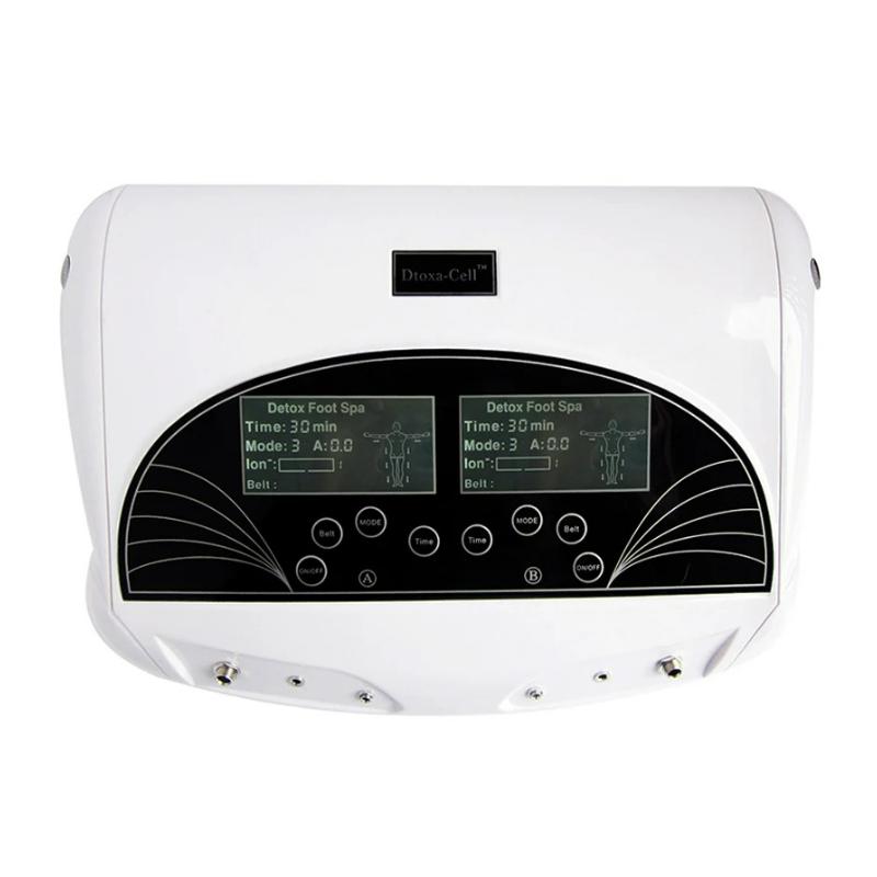 Dual Ionic Cleanse Detox Machine Electric Massage Cell Cleaning Feet Device Footbath Salon Spa Muscle Massager Body Health Care