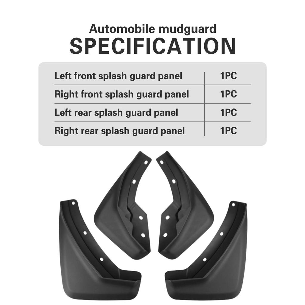 Volvo XC40 2018-2024 Mud Flaps for Foreign Markets