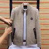 Men's Stylish High-End Light Luxury Casual Stand Collar Jacket