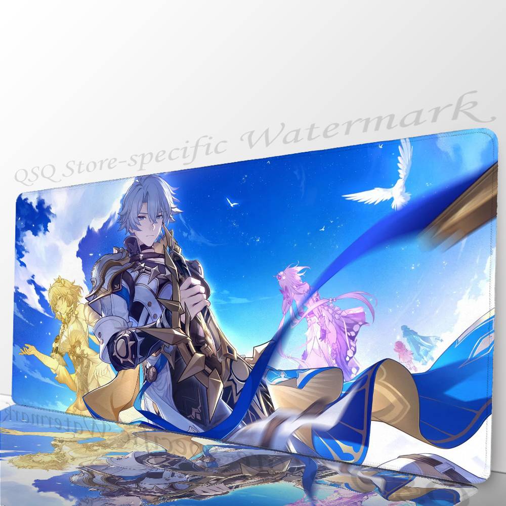 Phainon Anime H-honkai Star Rail Mousepad Non-slip Suitable For Office Computers Laptops E-sports Game Desk Mats XXL Keyboard