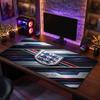 Engeland Voetbal Embleem Muismat, Uitgebreide Antislip Rubberen Bureau Mat voor Gaming Kantoor Laptop Fan Cadeau