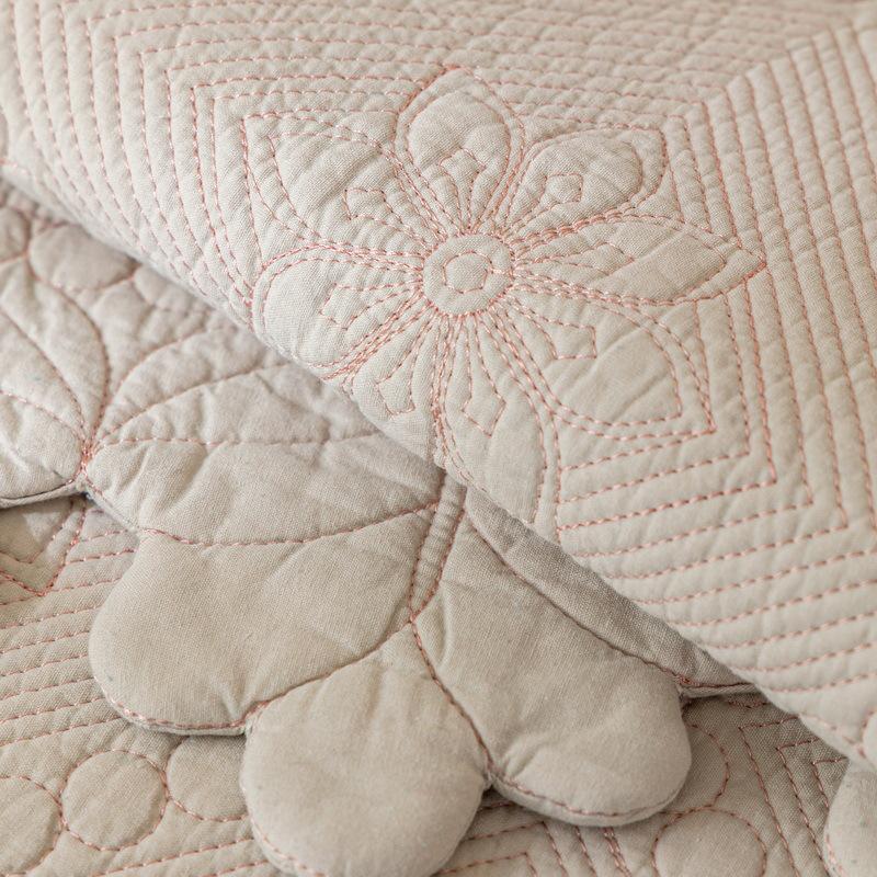 French Retro Sofa Cushion, Universal for All Seasons, Pure Cotton, Pure Cotton Fabric, Simple Modern Non-slip Cushion Cover, Cloth Towel