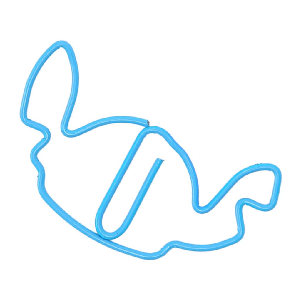 100pcs Paper Clips Increased Slip Resistance Rust Prevention Plating Process Metallic Paper Clips Wi