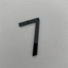 3D Self-adhesive Waterproof Plating House Number 0 To 9 Modern Gold Digits House Number Door Plate Address Outdoor Door Number