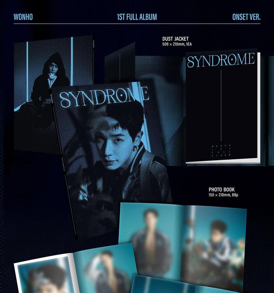 WONHO [SYNDROME] 1st FULL ALBUM