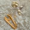1PCS Garlic Skin Remover Clips Stainless Steel Vegetable Peeling Tool Garlic Peeling Tweezers Tongs Kitchen Gadgets