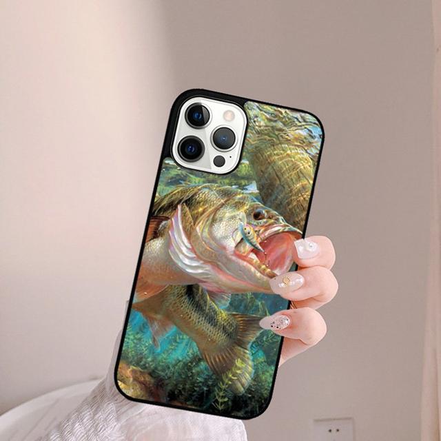 BROWN TROUT FISHING FISH Phone Case Back Cover for IPhone 18 17 Air 16 15 14 13 11 12 Pro Max Plus Shell Coque