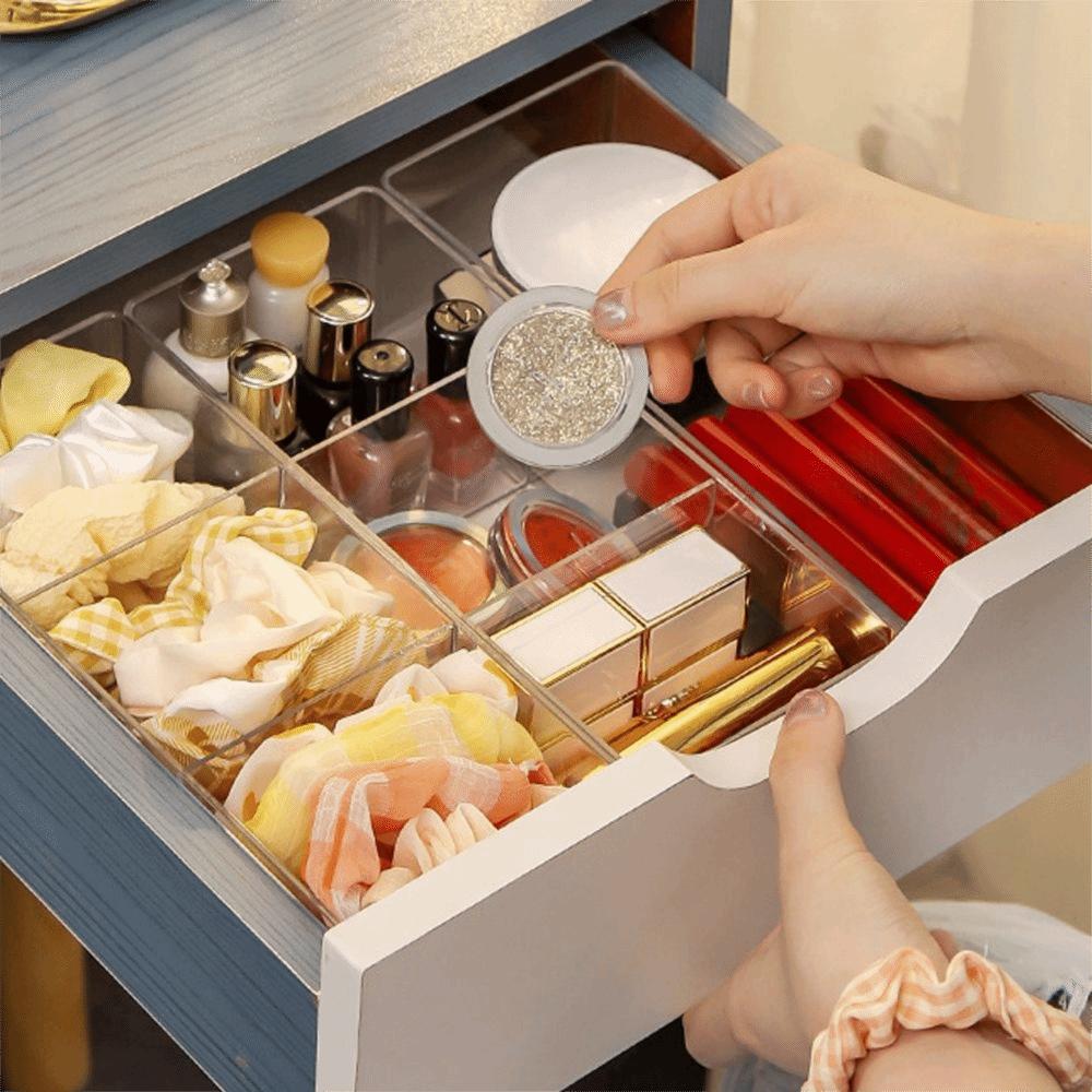 Klassifizierung Box Für Frauen Fach Aufbewahrungsbox Trennwand Box Make-up Schichtbar Schreibtisch Schublade