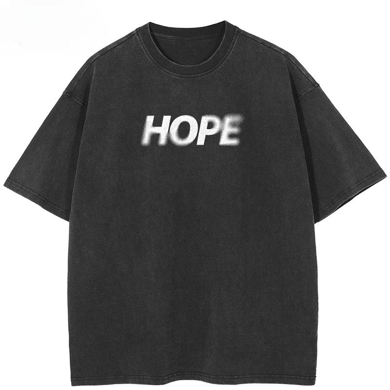 2026 Hip Hop Faded Black T-Shirt Dark Streetwear Aesthetic Graphic T Shirt Minimalism Style Men Women Tshirt Cotton Tops Tees