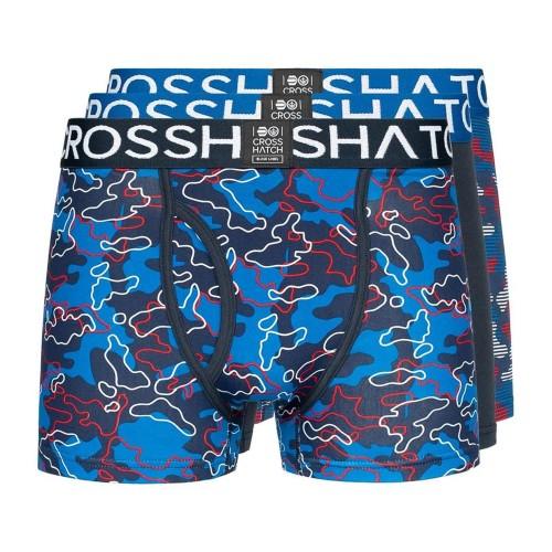 Crosshatch Mens Linamo Open Fly Boxer Shorts
