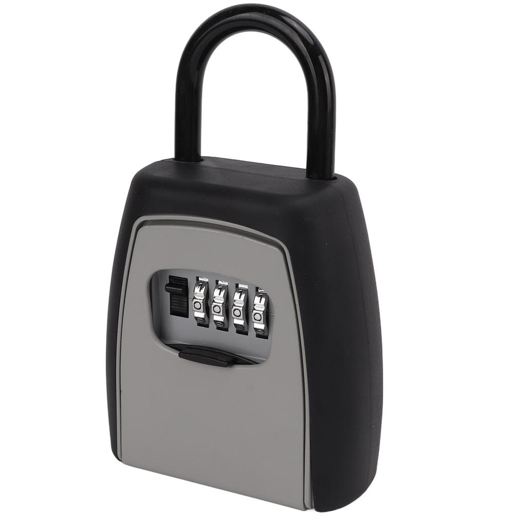 Key Lock Box Hanging Portable Resettable Password 4?Digit Combination Lockbox for Warehouse Home