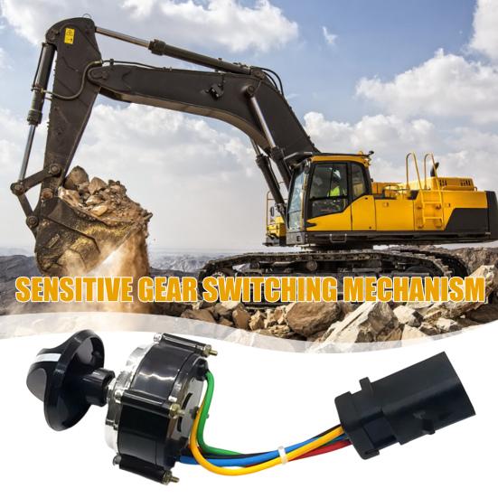 Rotary Switch 319-4420 for CAT312 329 336D2 320D E320B Throttle Knob Gear Switch Easy Replacement Precise Gear Shifting Accessory