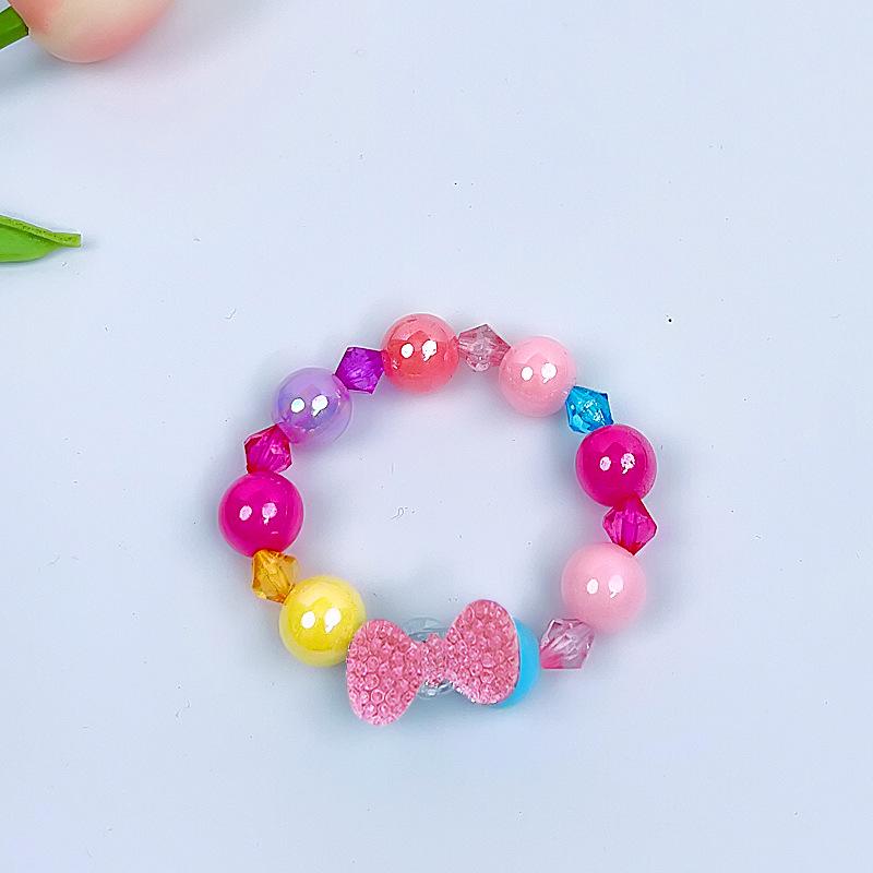 Cartoon Mermaid Pendant Beaded Bracelet for Girls