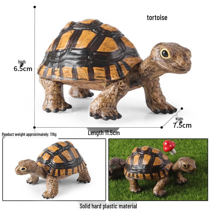 Ocean Crab Simulation Toy Set: Includes Hermit, Swimming, and Three-Spot Plastic Models
