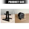 ABS Weight Plate Coaster with Integrated Stand Barbell Bumper Plate Drink Coaster For Neat Organization