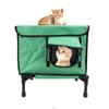 Heated Kitty House Elevated Heated Cat House Warm Weatherproof Insulated Outside Heated Cat Shelter for Outdoor Kitty Puppy