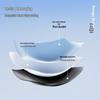 Elegant Petal Sun & Rain Umbrella: Dual-Use, Straight Handle, Sunshade & Protection, Large Size, High-End Feel for Women