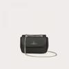 Saffiano Plain Small Chain Bag Black Imported Directly From Vivienne Westwood