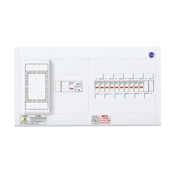 

Panasonic BQWB34821 з простором обмежувача та контуром первинного живлення побутовий розподільний щит, компактна компактна панель, 21 горизонтальний однорядний відкритий