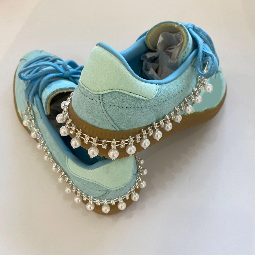 Multifuntional Removable Shoe Accessory Heel Ornament Girl Stylish Shoe Clip Beaded Shoe Charm Detachable Heel Accessory