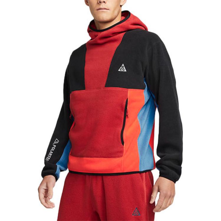 Nike Sweatshirts Men's Red Hooded Thickened Other CV0643-671