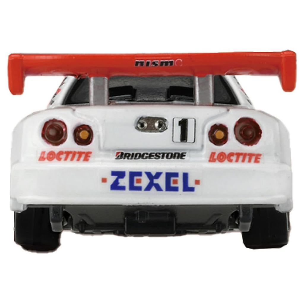TAKARA TOMY Tomica Premium Racing Loctite Zexel GT-R Miniature Car Toy for Ages 6 and Up