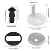 2pcs Toilet Hinges Fittings High Quality Quick Release Hinges Kits Toilet Cover Accessories Cover Screw Connector Toliet Parts