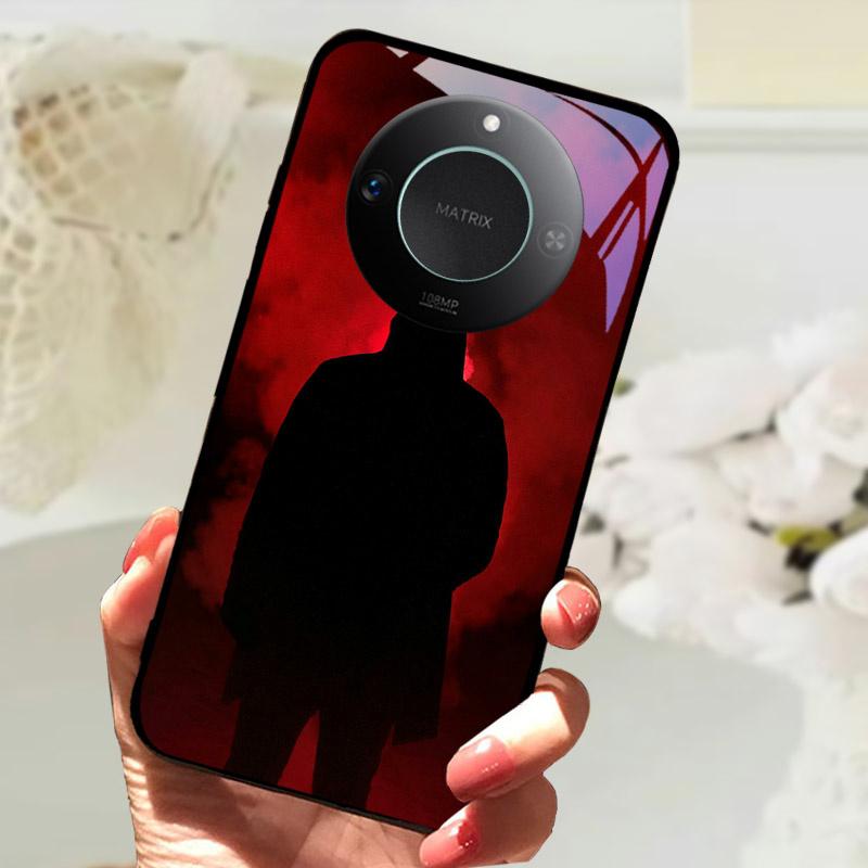 For Honor X9C Smart Case Cover Fashion Luxury Cool Animals Painted Fundas For Honor X9C Smart Tempered Glass Phone Back Shell