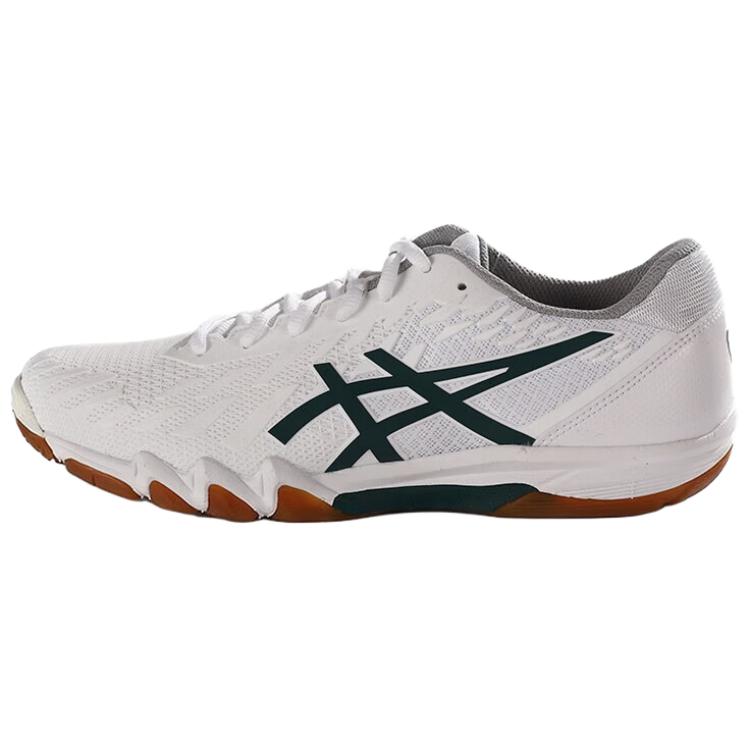 

ASICS Attack Bladelyte 4 Support Rebound Abrasion Resistant Table Tennis Shoes Unisex White Gray 1073A082-101 36