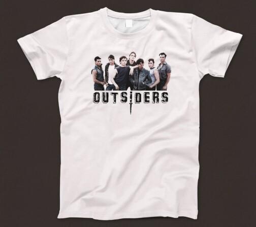 

The Outsiders T Shirt 749 Brat Pack 80s Film Patrick Swayze Tom Cruise Bob Lowe 3XL