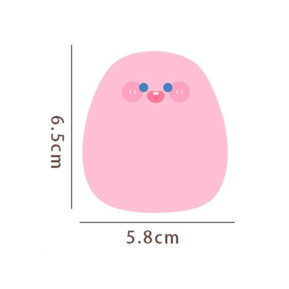 Colored Messages Sticking Paper Cartoon Message Paper Memo Pad Sticky Notes  Girls