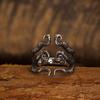 Vintage Cthulhu Octopus Tentacle Ring Punk Gothic Open Ring For Men Copper Color Handmade Designer Jewelry Accessories  Gift