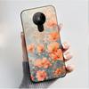 Printing Pattern Case For Nokia 5.3/Nokia 5.4/Nokia 3.4 Coque Soft Silicone Black Shell Cover Cute Flower Cartoon Casing Fundas