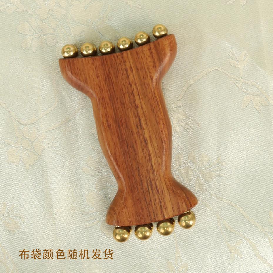 Radiant Skin Savior Lymphatic Detox Face Massager Fades Wrinkles Firms Jawline and Eyes Natural Copper Wood Beauty Tool