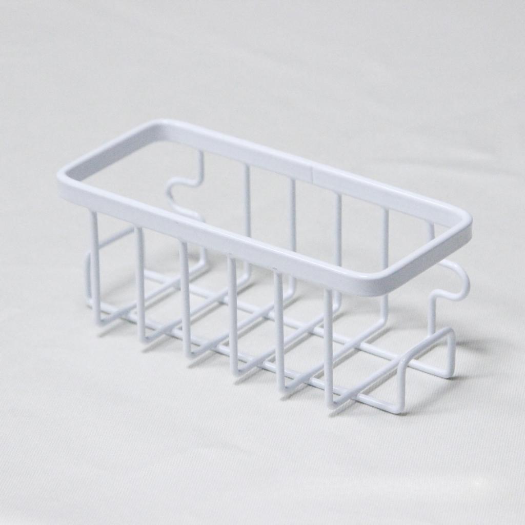 Suction Cup Sponge Holder Wall Mount Kitchen Sink Stainless Steel Drain Rack Storage Basket Organizer Water Drying Dish Rack