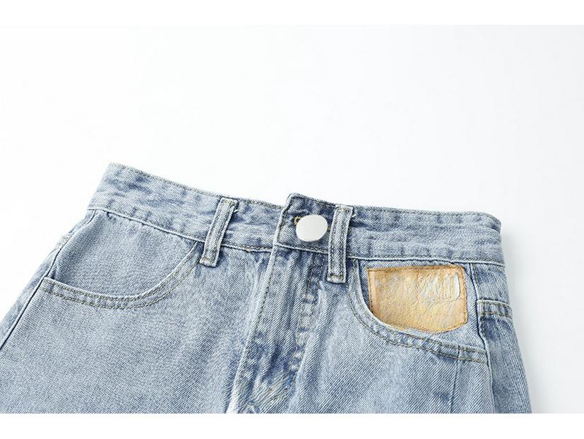 Damen High Waist Petite Seitenschlitz Denim Midi Rock - Schlankmachender A-Linien Bleistiftrock Trend, Sommer 2021