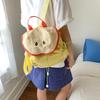 Summer dopamine contrasting color mini backpack women 2025 new Japanese cartoon fruit travel flip small backpack