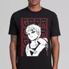 Naruto Gaara Anime Oversize T-shirt Men Women Short Sleeve Casual Print Tee Cotton Unisex Streetwear Top Cosplay Summer Harajuku