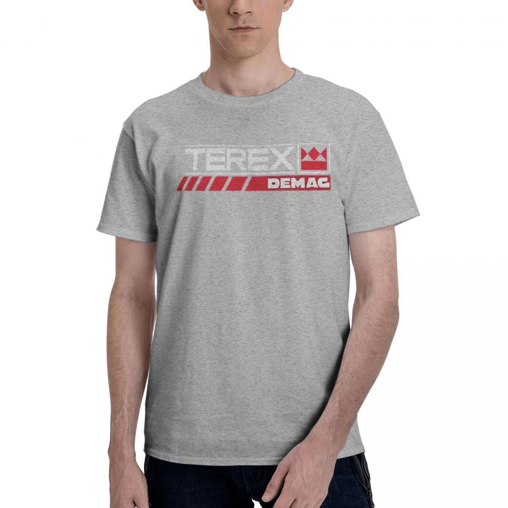Terex Demag Cran 100 Cotton Casual Breathable Confortable Men Top Funny TShirt For Men Men Clothes
