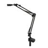 Heavy Duty Phone Tablet Metal Holder Adjustable Alloy Steel Phone Holder Cantilever Bracket with Clamp