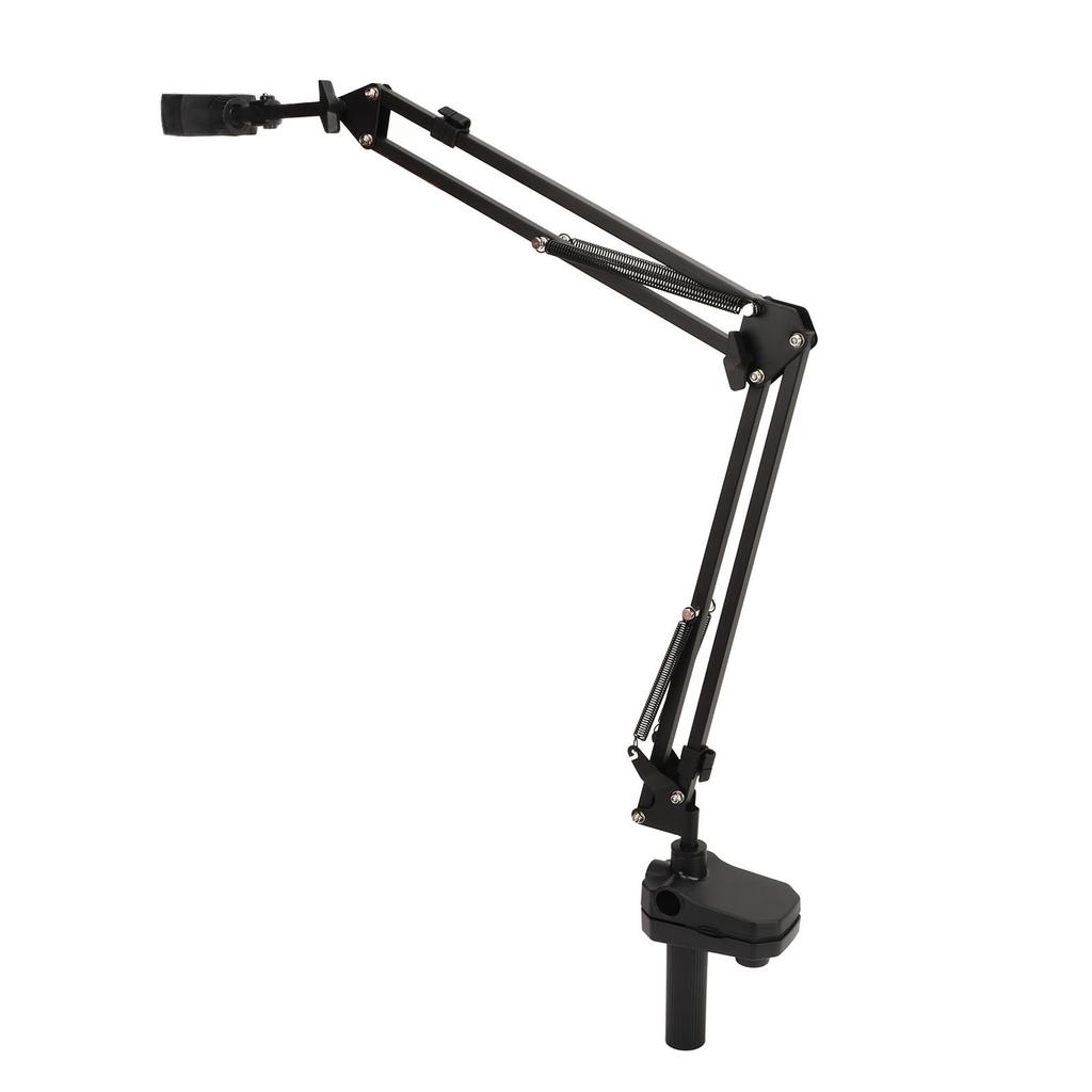 Heavy Duty Phone Tablet Metal Holder Adjustable Alloy Steel Phone Holder Cantilever Bracket with Clamp