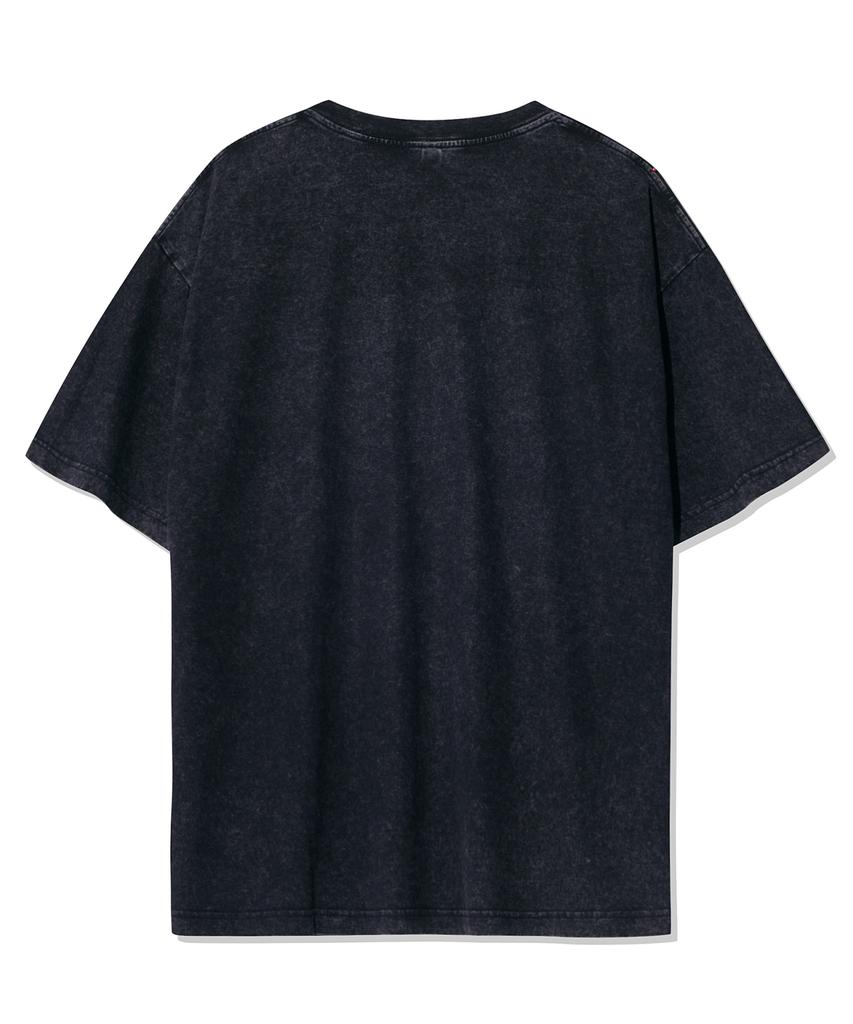 CNVS Betty Boop Monroe Seoul Oversized Short Sleeve T-Shirt_Charcoal