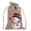 Party Wedding Drawstring Pouch Christmas Ornament Candy Bags Christmas Decorations Storage Bags